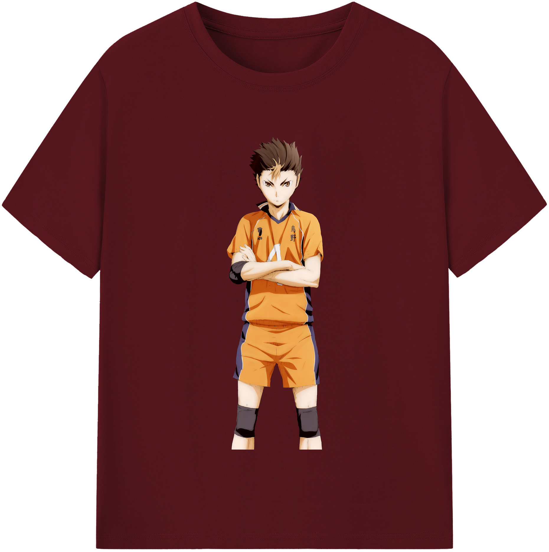 （画像用） ハイキュー!! Haikyu!! 綿100％半袖Tシャツ（フロントプリント）
